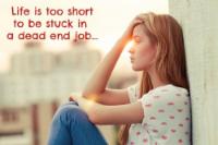 Young woman, like many unemployed are concerned about job prospects in their communities
