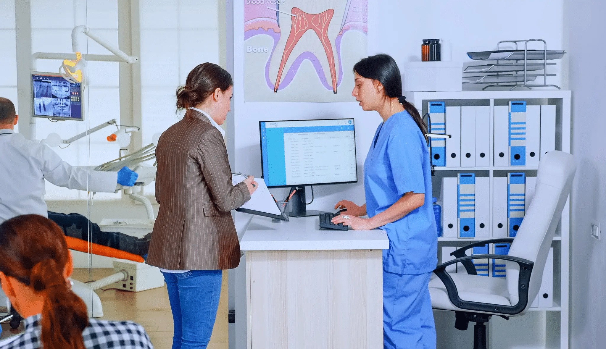 End-of-year career move opportunity in a healthcare front desk setting