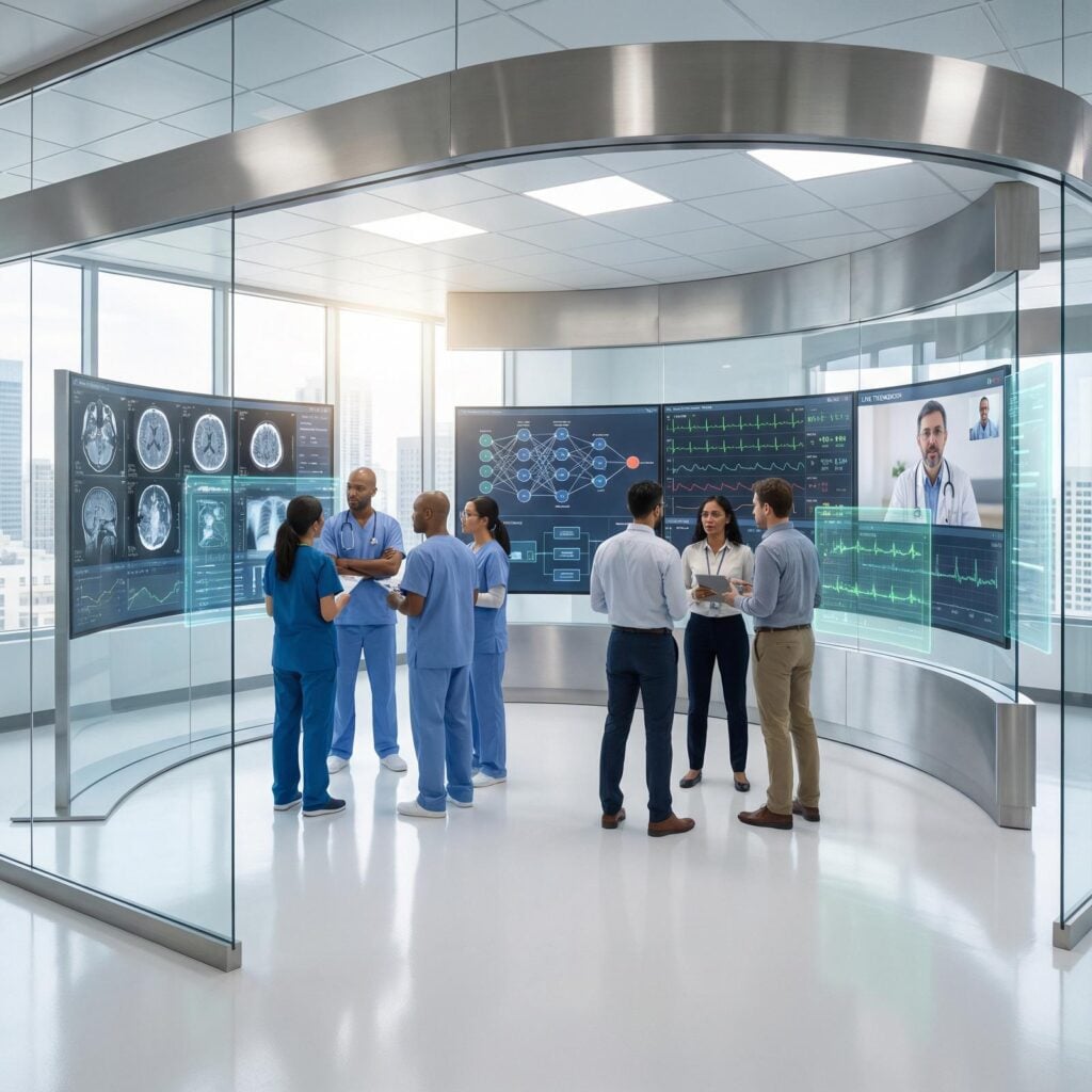 AI in healthcare careers supporting clinical workflows and patient care